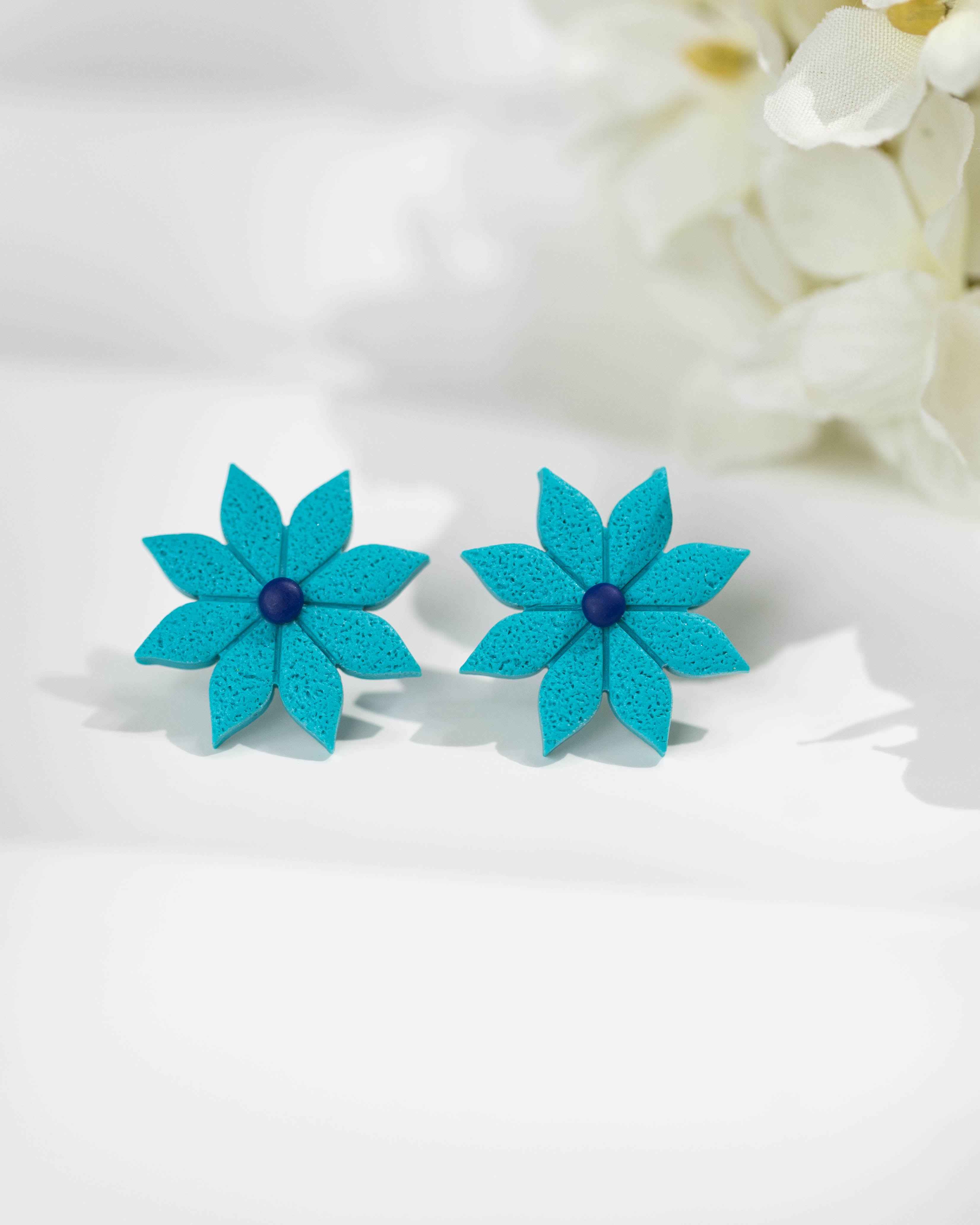 Cercei Studs Wildflower - turquoise