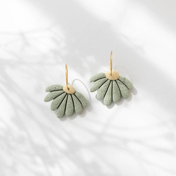 Cercei Daisy - hoops green