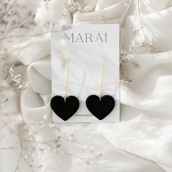 Cercei Heart - black - MARAI