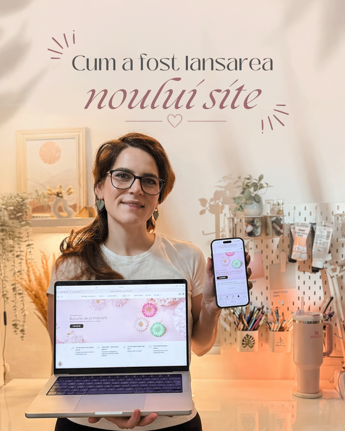 Am schimbat site-ul MARAI. O lansare fără artificii, dar cu multe emoții.