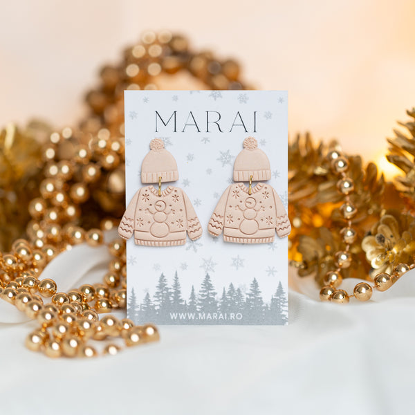 Cercei Christmas Sweater - dusty pink