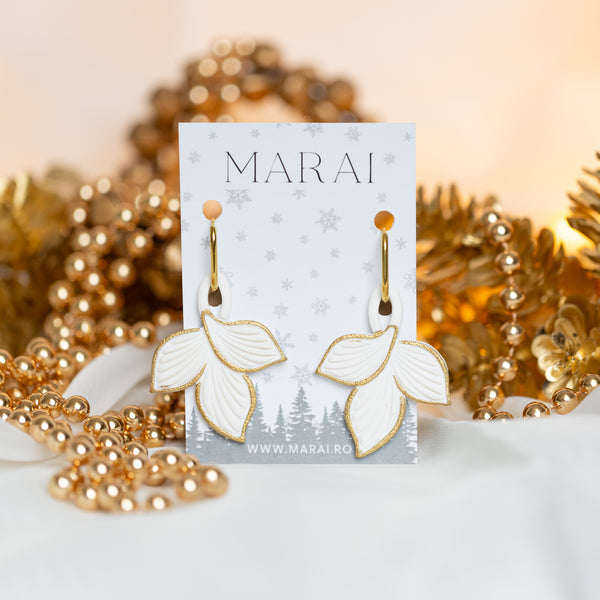 Cercei Carina - white