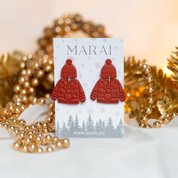 Cercei Christmas Sweater - red