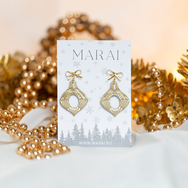 Cercei Glob Elegant - Champagne