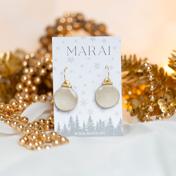 Cercei Globe - Champagne