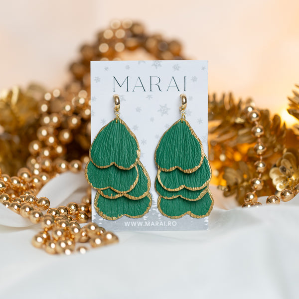 Cercei Rave - Christmas Green