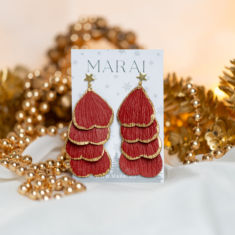 Cercei Rave - Christmas Red