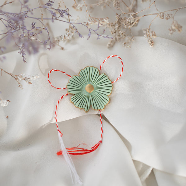 BROȘĂ Florens - light green