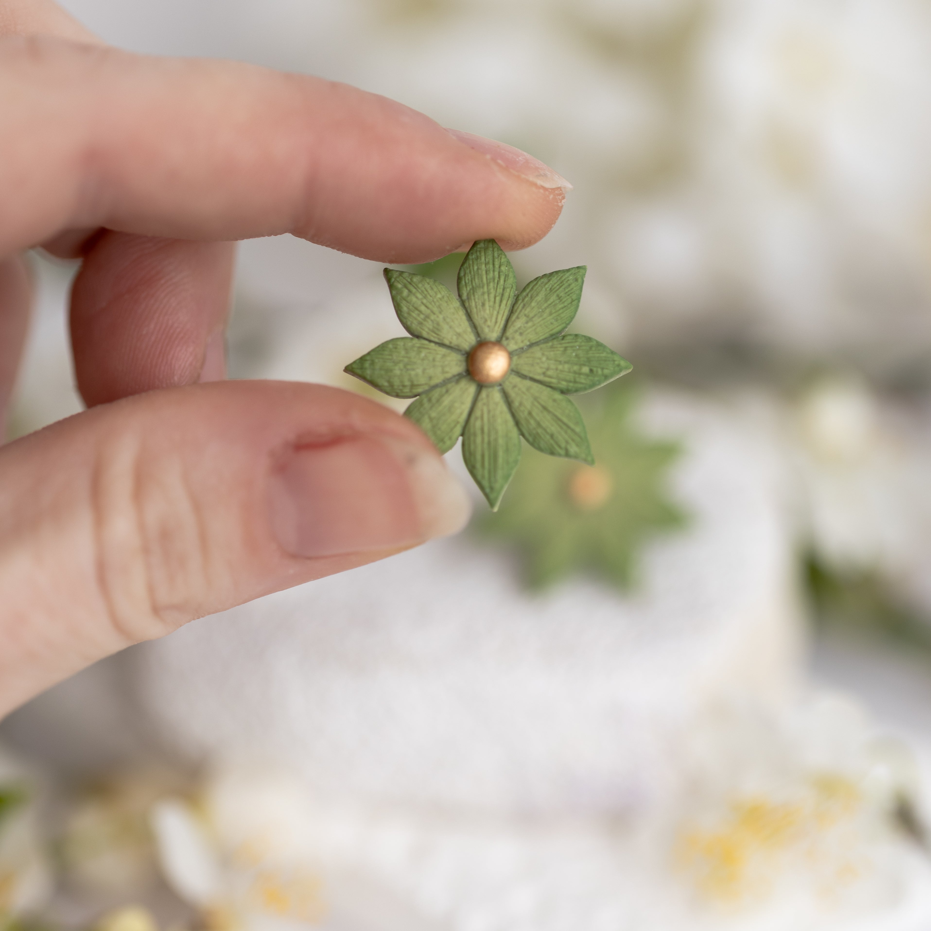 Cercei Studs - green shades