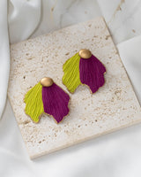 Cercei Petal – Fuchsia Lime