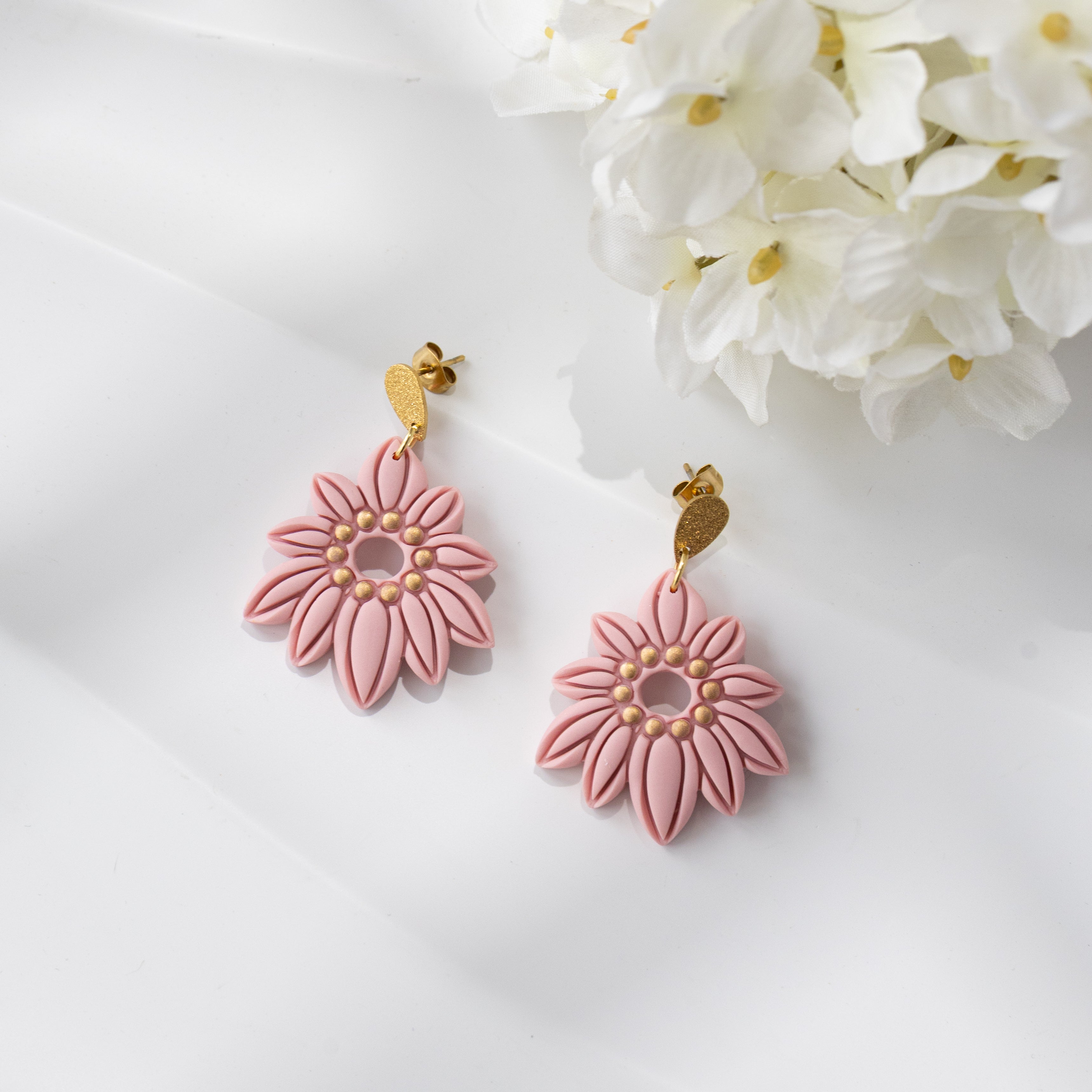 Cercei Lotus - dusty pink