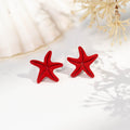 Cercei Studs Starfish Coral
