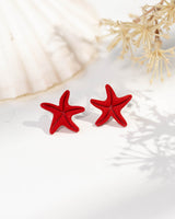 Cercei Studs Starfish Coral