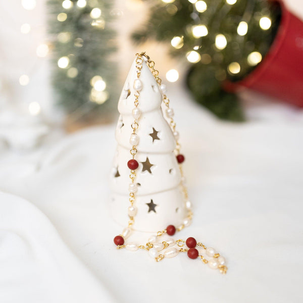 Colier Perle Xmas
