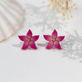 Cercei Studs Fucsia