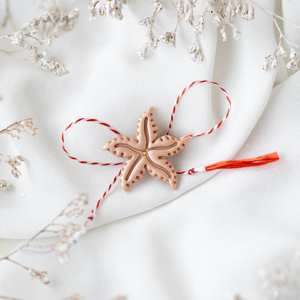 Brosa Starfish - rose gold