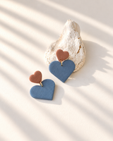 Cercei Amour Denim