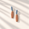 Cercei Élan – Denim & Terracotta