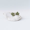 Cercei Leaf - stud olive