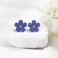 Cercei Studs Pastel Flower - iris