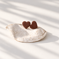 Cercei Amour Mini Studs - Chocolate