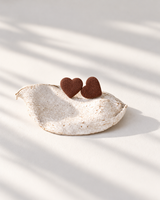 Cercei Amour Mini Studs - Chocolate