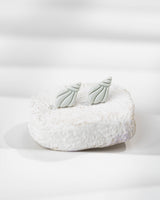 Cercei Studs Ocean Shell - pearl light green