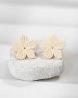 Cercei Studs Bloom - Butter Yellow