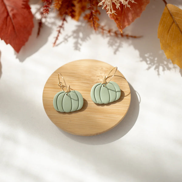 Cercei Hoops Pumpkin - mint