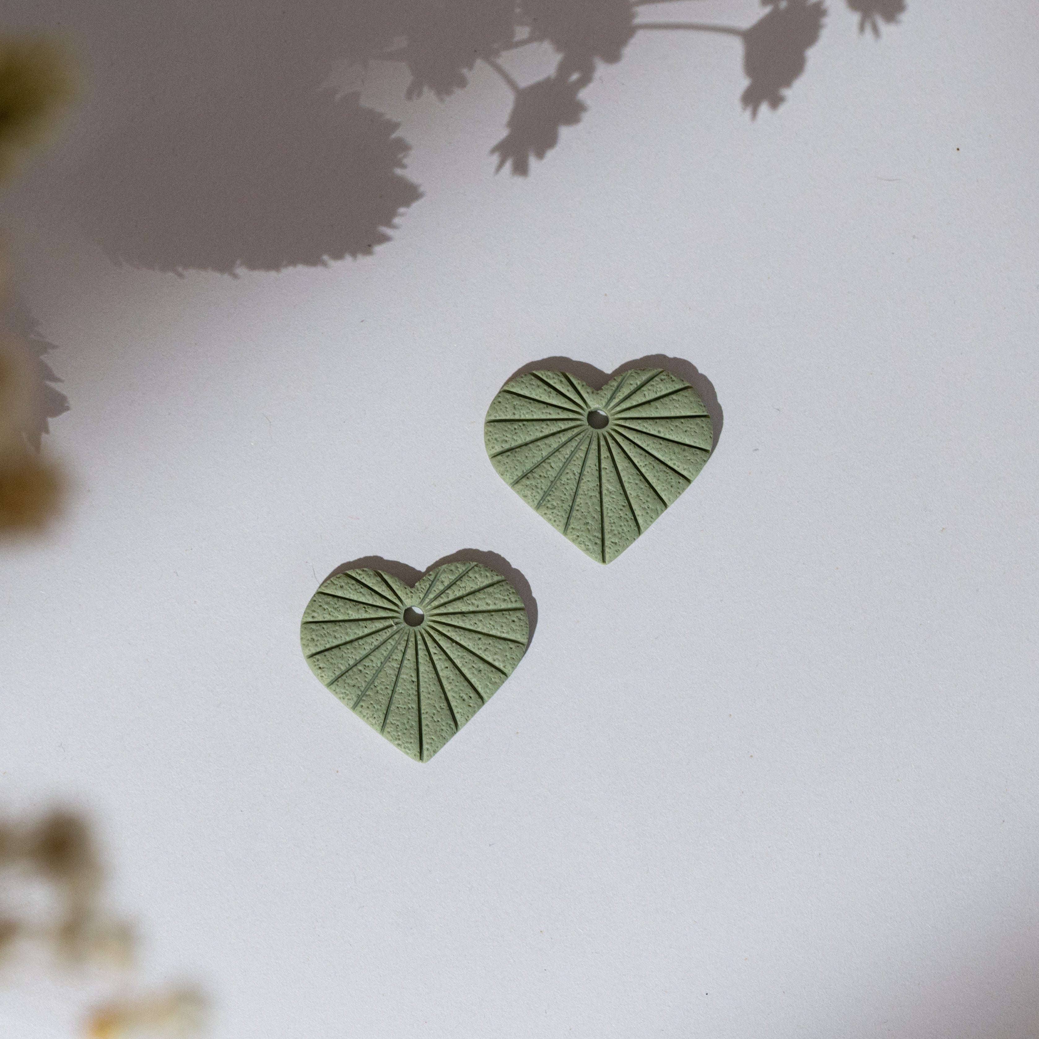 Componente Cercei Love - moss green