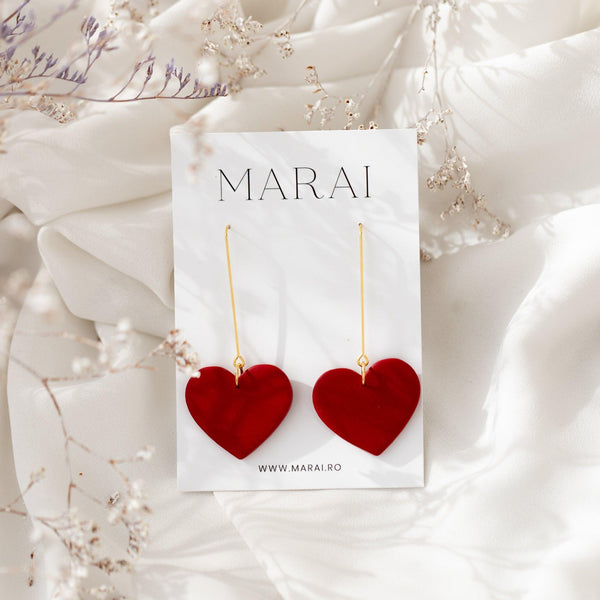 Cercei Heart - Red - MARAI