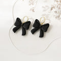 Cercei Pearl Bow - black - MARAI