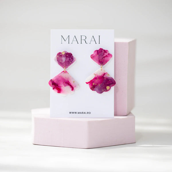 Cercei Elegance Shell - pink